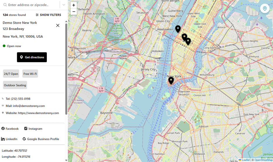 SEO Map Preview